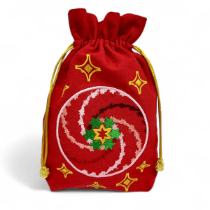 мішечок оберіг ріст і здобуття червоний tiferet nf