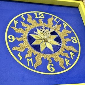 символ Вогняний Алатир на годиннику оберегу Tiferet NF