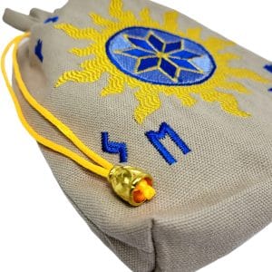 мішечок для зберігання карт Таро Вогняний Алатир котон