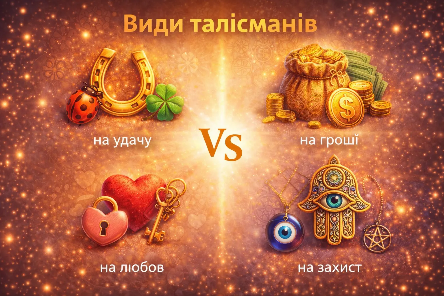 Які талісмани бувають?