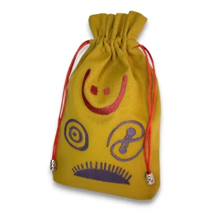 Вишиті трипільські символи Сонце, Квіти життя, Зустріч друзів і Трава