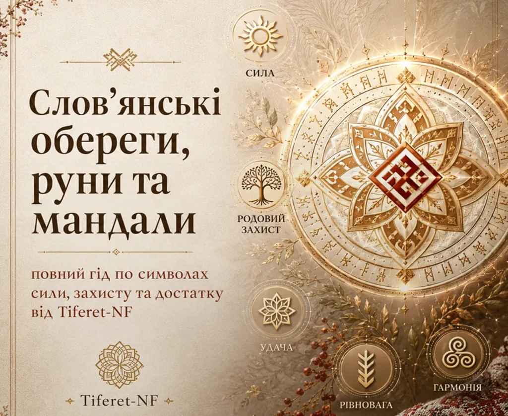 Значення слов'янських оберегів та мандал: повний гід | Tiferet-NF